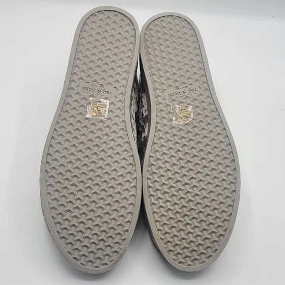 NWB Rag and Bone dove velvet shoes size 9