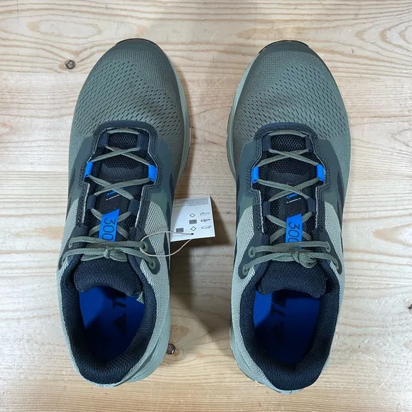 NWOB Adidas Adidas Terrex Two Flow Trail Running Shoes Men’s 10.5 Olive H05844