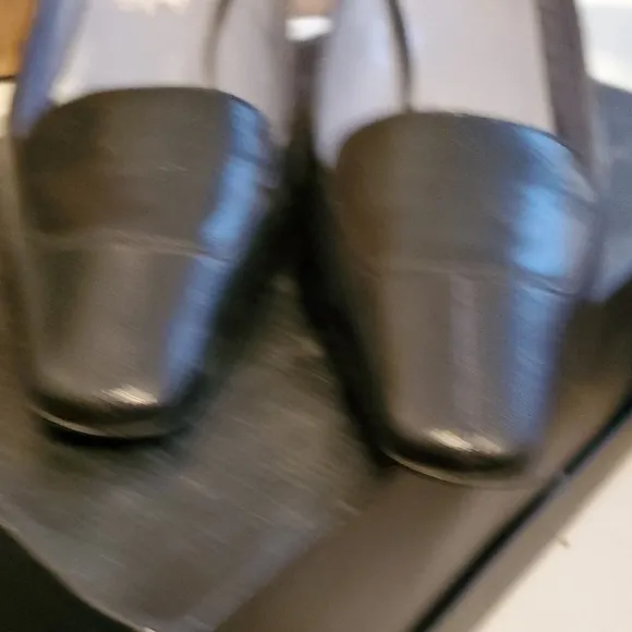 Nwob Elegant Bally Black Slingback Heels