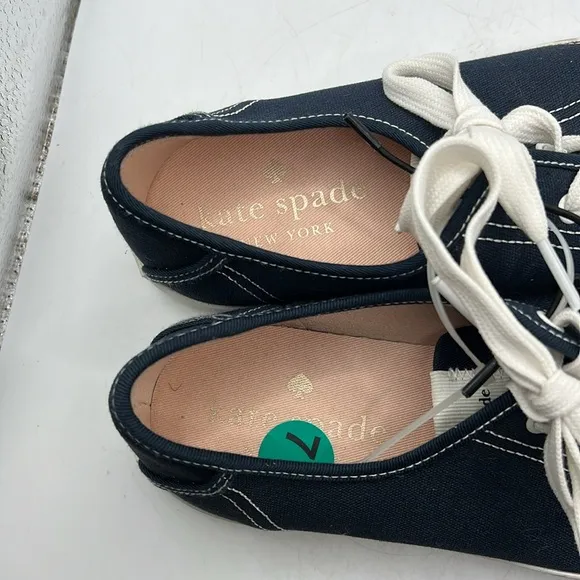 NWOT Kate Spade Tommi Sneakers Shoes Blue Women’s Size 7.5