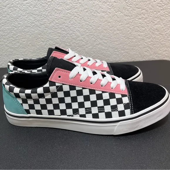 💥NWOT💥 Unisex Superrradical Signed Tyler Grosso Checkered Men's Shoes  Size8