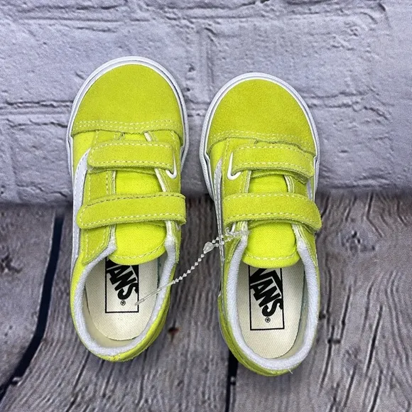 NWOT Vans Old Skool V Color Theory Shoes - Evening Primrose - Toddler Size 9