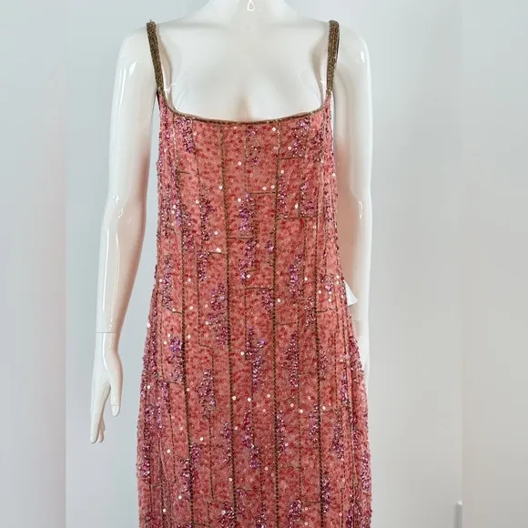 NWT Mac Duggal Sequin Column Gown Size 10