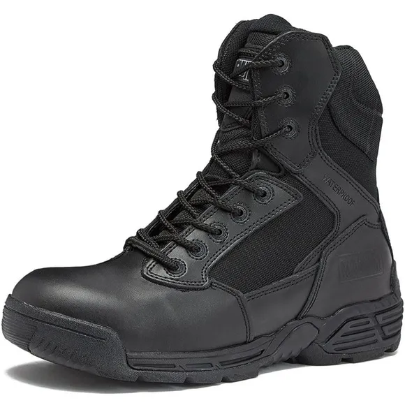 NWT Men’s Magnum 8 Inch WP Stealth Force Boot with Side Zipper Size 7M