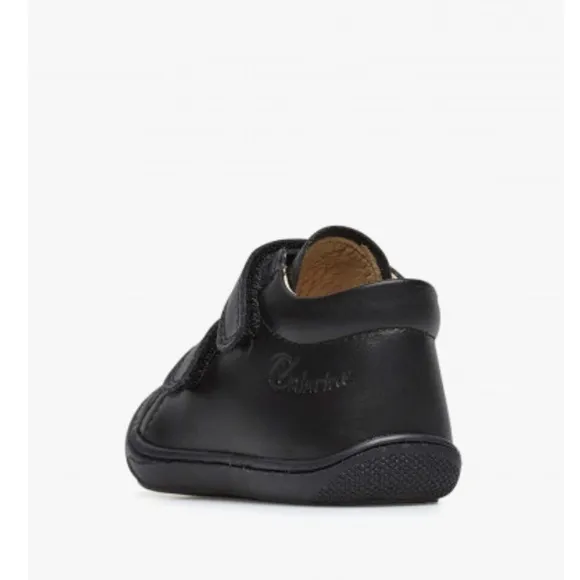 NWT NATURINO COCOON VL Leather first step shoes in Black