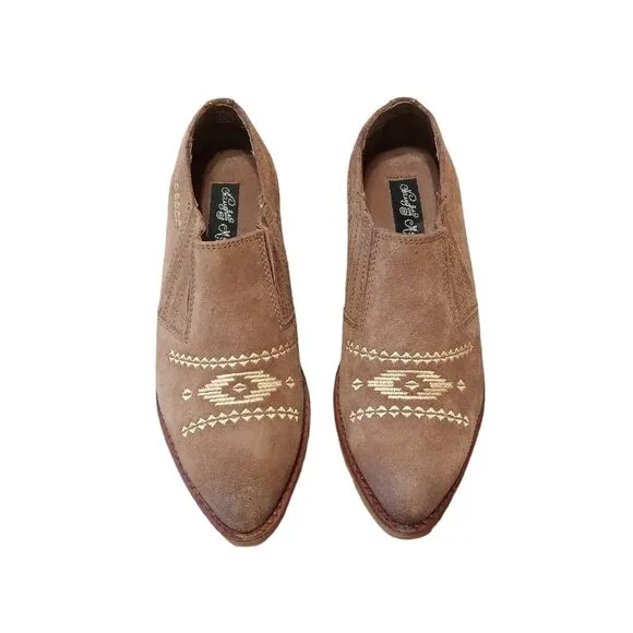 NWT Naughty Monkey Agnes Aztec Southwestern Leather Shoes