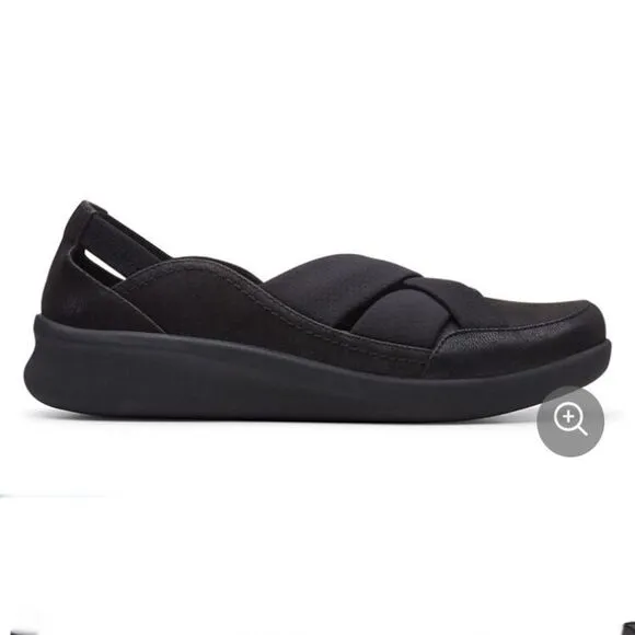 NWT New in Box Gorgeous Size 6.5 Black Cloudsteppers SILLIAN 2.0STAR Shoe Flats