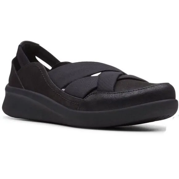 NWT New in Box Gorgeous Size 6.5 Black Cloudsteppers SILLIAN 2.0STAR Shoe Flats