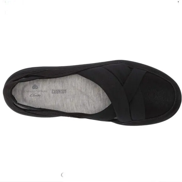 NWT New in Box Gorgeous Size 6.5 Black Cloudsteppers SILLIAN 2.0STAR Shoe Flats