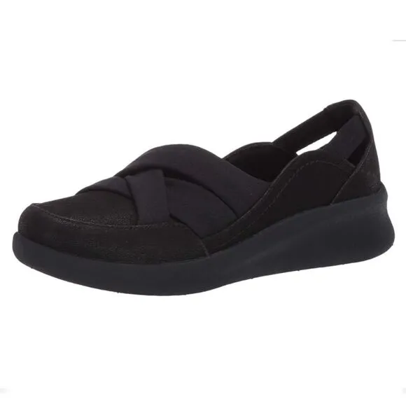 NWT New in Box Gorgeous Size 6.5 Black Cloudsteppers SILLIAN 2.0STAR Shoe Flats