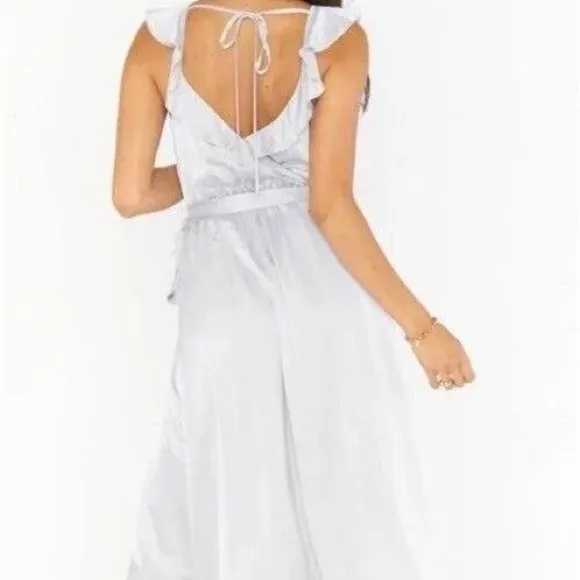 NWT / NIP Show Me Your Mumu Samantha Dress Samantha Ruffle Wrap Dress Size:S