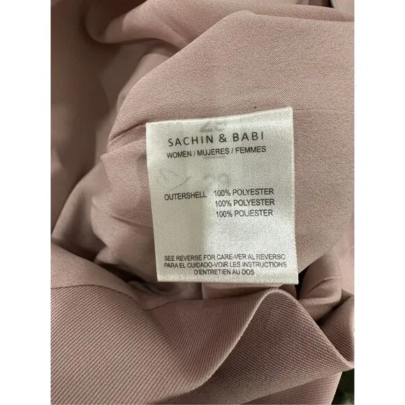 NWT SACHIN &amp; BABI Tatia Gown Blush Size 2 $995