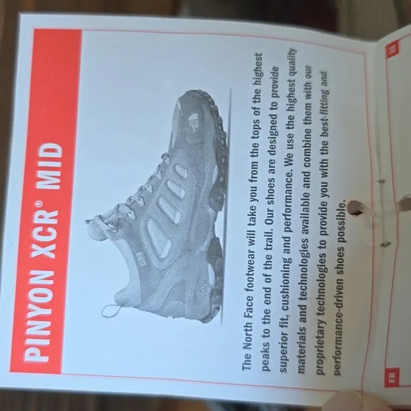 NWT. The North Face Pinyon XCR Mid, Gore-tex, Size 11.5