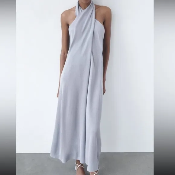 NWT ZARA * Dress size S and M Grey
