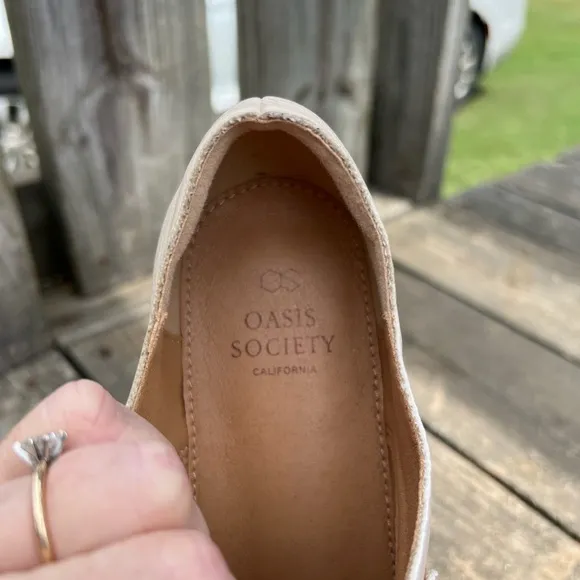 Oasis Society Chunky Heel Buckle Lug Sole 90s Y2K Platform Oxfords Shoes 7.5