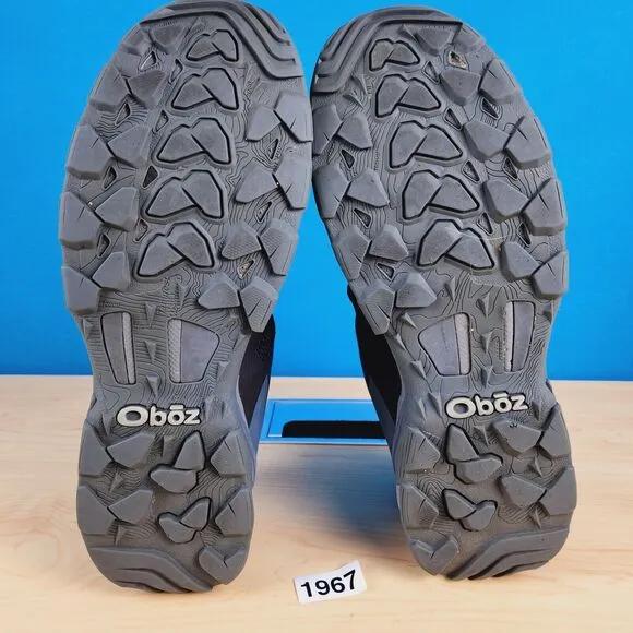 Oboz Arete A3 Mens Size 13 Shoes Blue night Low top Outdoor‎ Hiking Trail Shoes