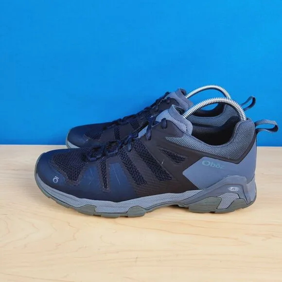 Oboz Arete A3 Mens Size 13 Shoes Blue night Low top Outdoor‎ Hiking Trail Shoes