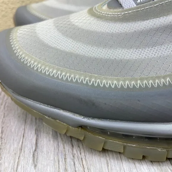 Off White Air Max 97 Shoes Mens Size 10 Gray Menta Sneaker Men AJ4585-101