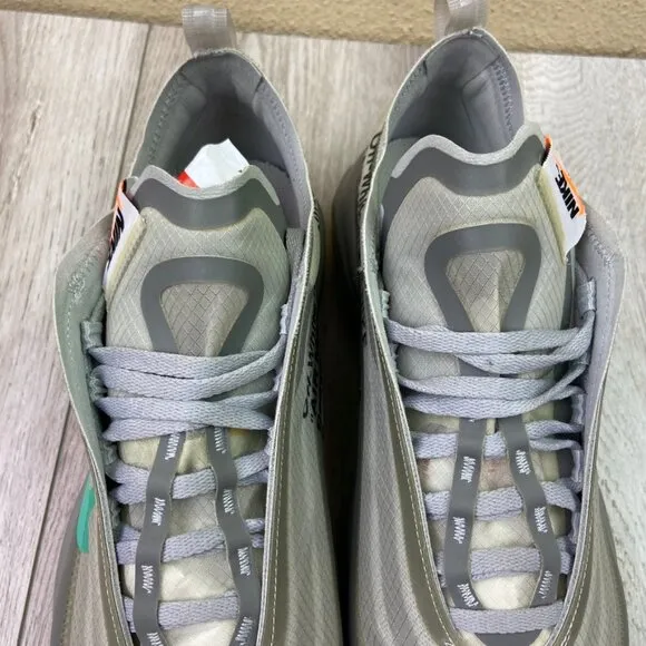 Off White Air Max 97 Shoes Mens Size 10 Gray Menta Sneaker Men AJ4585-101