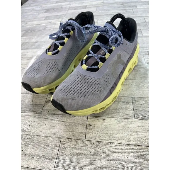 On Cloudmonster Sneakers Running Shoes in Nimbus Hay Size W10.5 Athletic Comfort