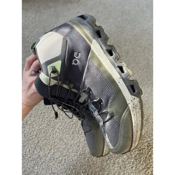 On Cloudtrax All Terrain Men's Size 8 Hiking Shoes Ink/Frost
