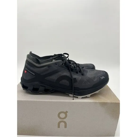 On Cloudventure Peak 3 Women’s Trail Running Sneakers Black Glacier Size 8