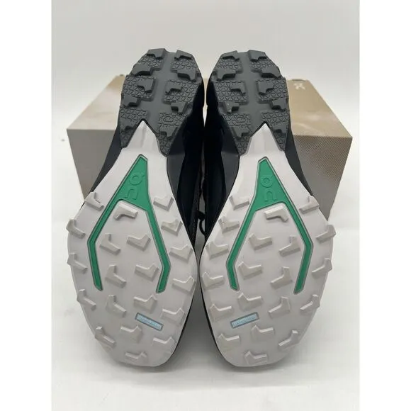 On Cloudventure Peak 3 Women’s Trail Running Sneakers Black Glacier Size 8