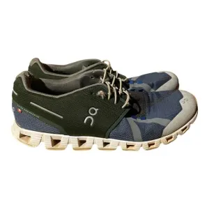On Running Mens 70/30 Running Sneakers Size 8.5 Blue and Cactus