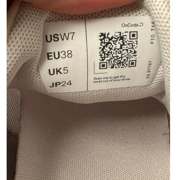 ON Running NEW Cloud 5 Women’s 7 Sand/Rosebrown Sneakers Shoes Neutral Capsule