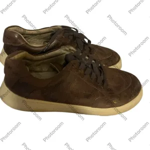 Osklen Soho Brown Leather Sneakers Shoes Sz 8.5