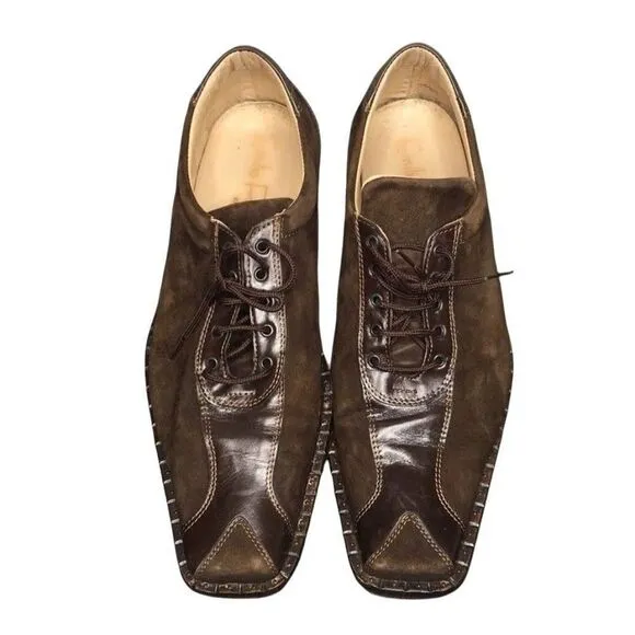 Oxfords shoes brown size 44