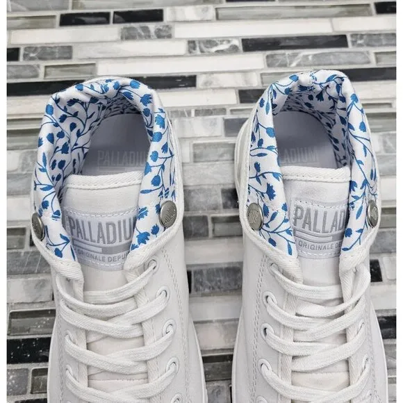 Palladium Aventure CVS High All White Women's Shoes Size 7
