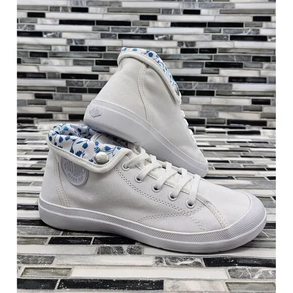 Palladium Aventure CVS High All White Women's Shoes Size 7