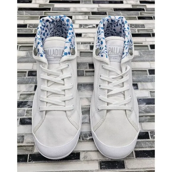 Palladium Aventure CVS High All White Women's Shoes Size 7