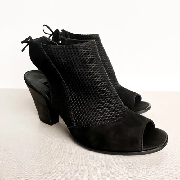 Paul Green Lexi Perforated Open Toe Shoes