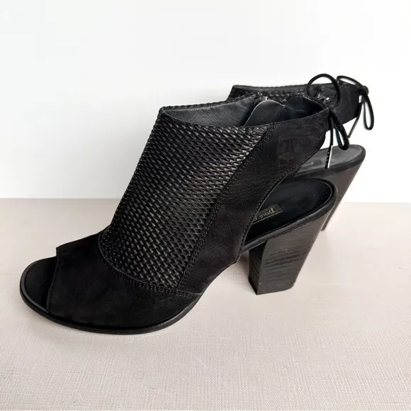 Paul Green Lexi Perforated Open Toe Shoes