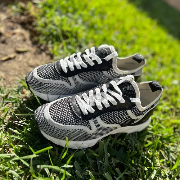 PAUL GREEN Maddox SNEAKERS black and white size US 6.5 women