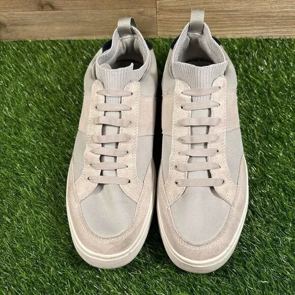 Peter Millar Hyperlight Drift Mens 10 Gray‎ Suede Shoes Sneakers Athletic Golf