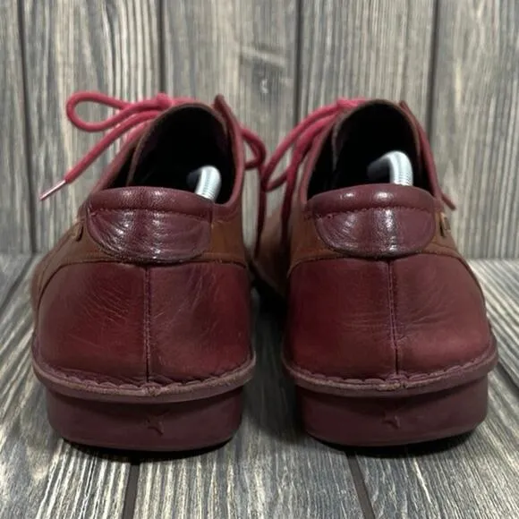 Pikolinos Santiago Men Leather Casual Shoes Sz 12 Calf Skin Comfort Brown Soft