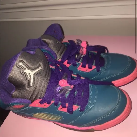 Pink , Purple Jordan’s