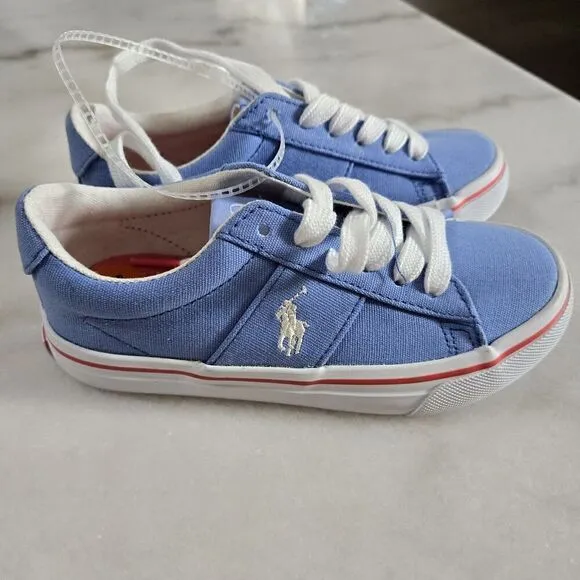 Polo Ralph Lauren Kids Carlisle Fashion Sneaker Shoes Size 11 NEW