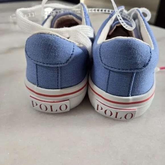 Polo Ralph Lauren Kids Carlisle Fashion Sneaker Shoes Size 11 NEW