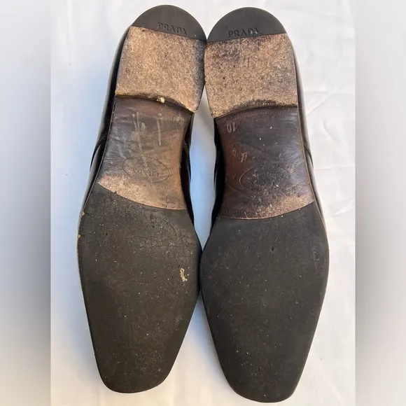 PRADA Leather Derby Shoes