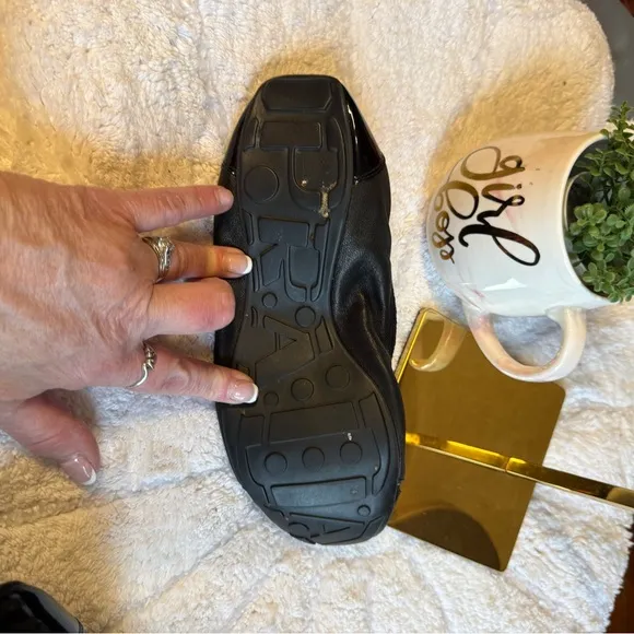 Prada Women's Black Leather Shoes
