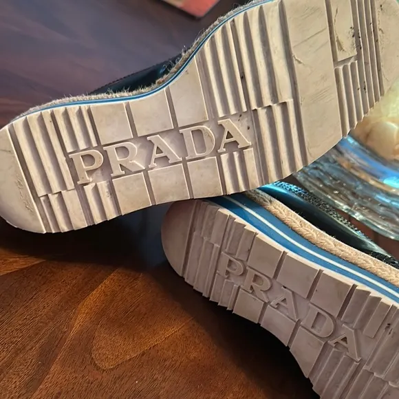 Prada Women’s Leather Platform Brogue Derby Shoes