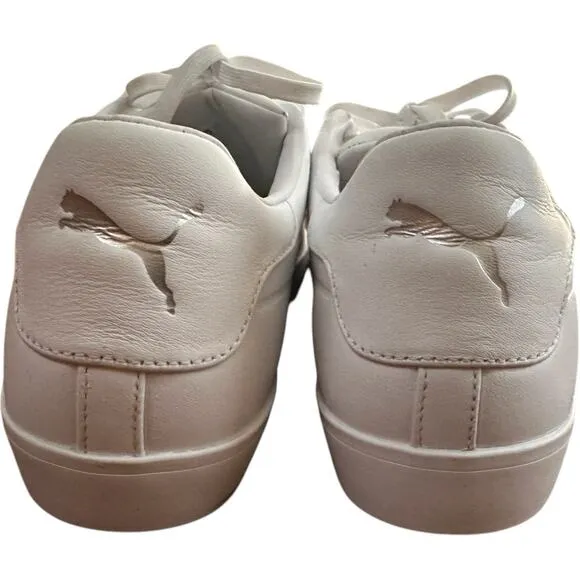 Puma Fusion Classic All White Golf Spikeless Performance Shoes Men’s Sz 11.5