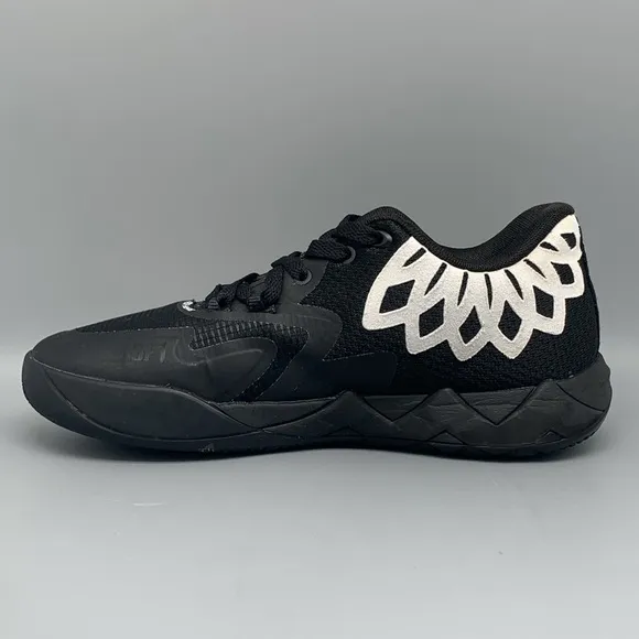 Puma LaMelo Ball MB.01 Black Basketball Shoes 377368-12 Youth Sz 6.5