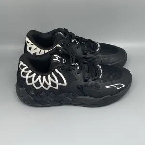 Puma LaMelo Ball MB.01 Black Basketball Shoes 377368-12 Youth Sz 6.5