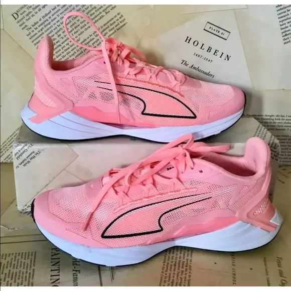 Puma Ultraride Women’s Running Shoes Lightweight Profoam Lite Peach