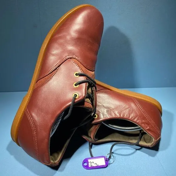 Quiksilver Men's Size 11 Leather Shoes Brown